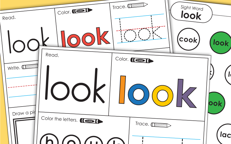 Sight Word: look