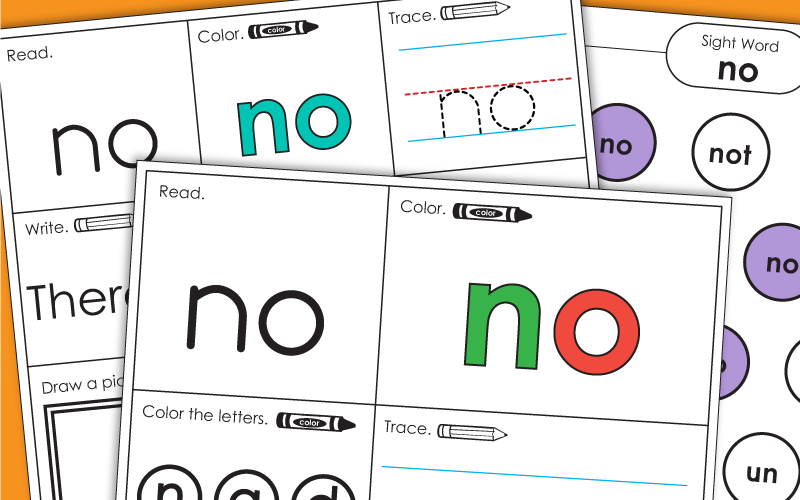 Sight Word: no