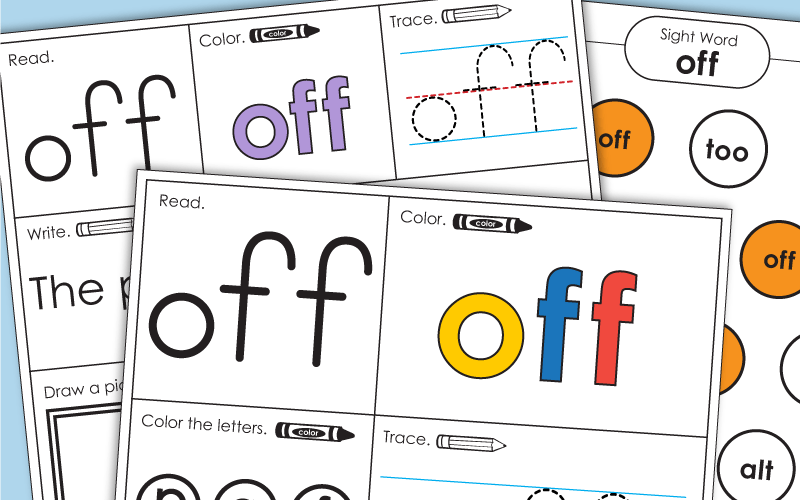 Sight Word: off