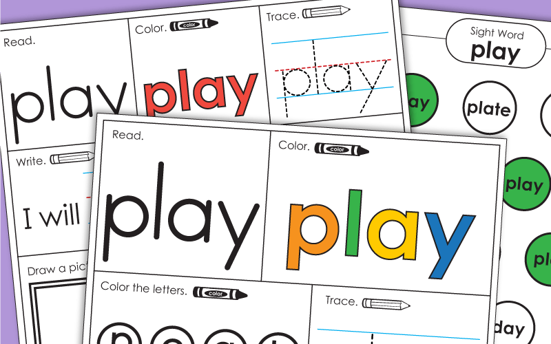 Sight Word: play