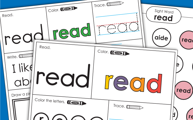 Sight Word: read