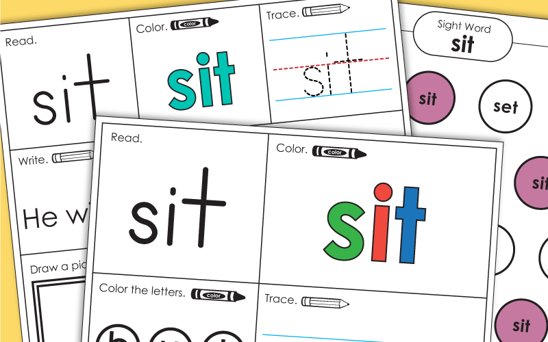 Sight Word: sit