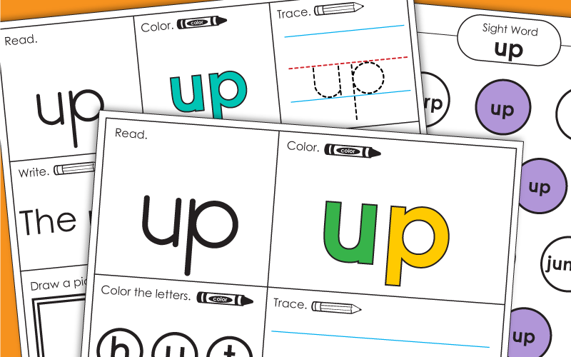 Sight Word: up