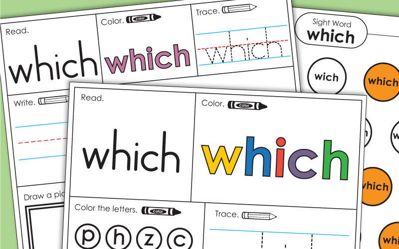 Sight Word: which