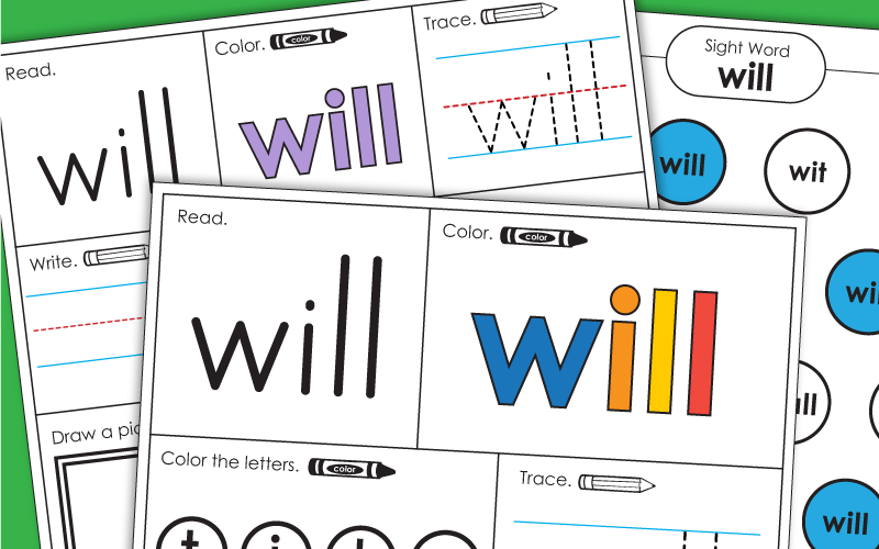 Sight Word: will