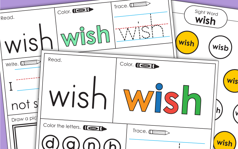 Sight Word: wish