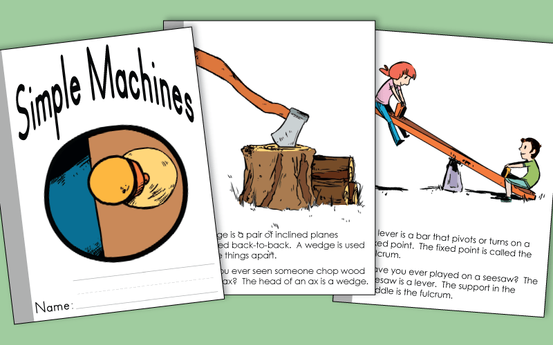 Simple Machines - Worksheets