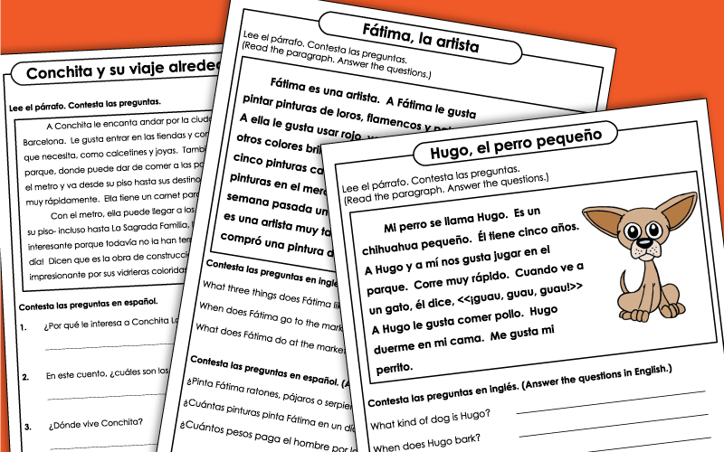 Spanish Reading Practice: Free interactive texts