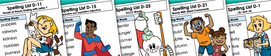 4th Grade Spelling Worksheets