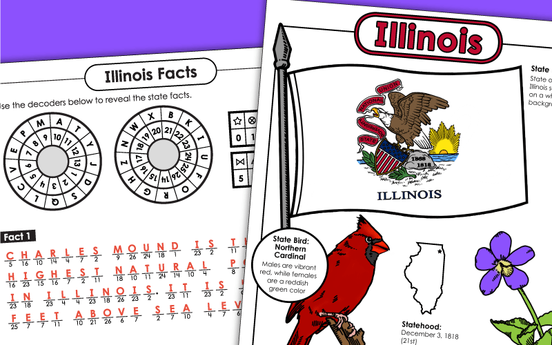 State of Illinois Worksheets