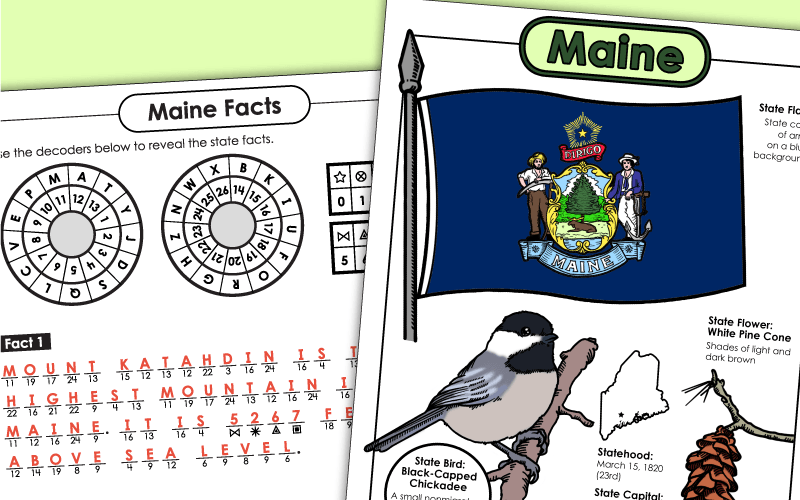 Worksheets - State of Maine