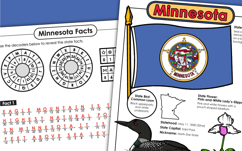 State of Minnesota - Worksheets