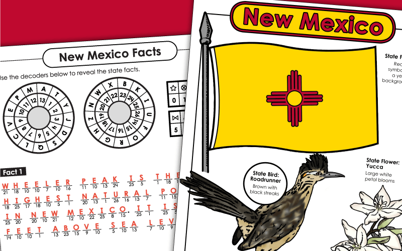 State Of New Mexico Worksheets State Of New Mexico Worksheets