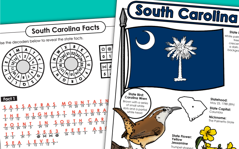 Worksheets - State of South Carolina