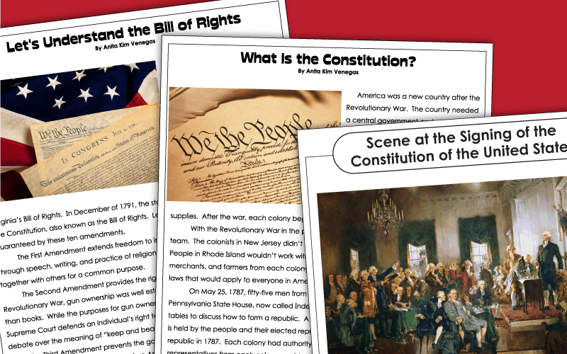 U.S. Constitution Terminology & Copywork 