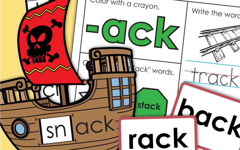 Word Family Worksheets -ack Word Family Worksheets -ack