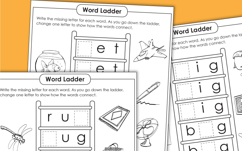 word-ladder-worksheets