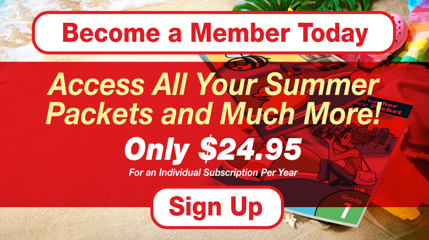 Sign up now with Super Teacher Worksheets