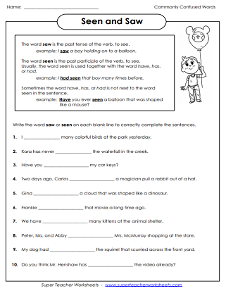 Complete The Chart With The Correct Verb Forms