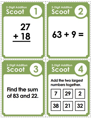 Addition 2-Digit with Regrouping