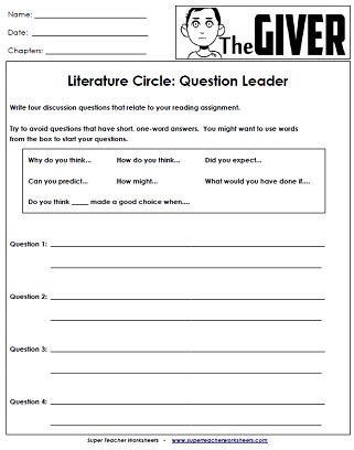 The Giver Cause And Effect Chart Answers