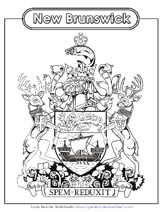 Coat of Arms New Brunswick