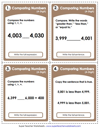 Comparing Numbers