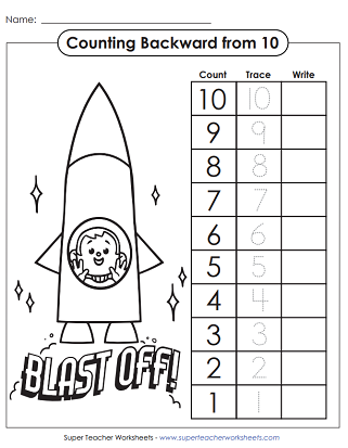 Counting Backwards From 10