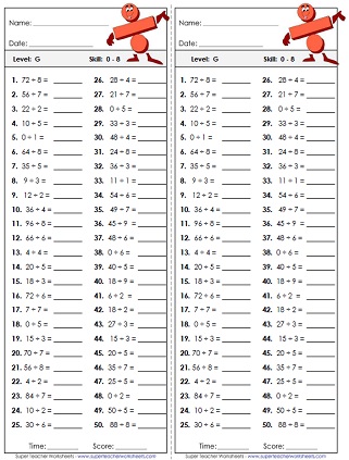 problems Basic Worksheets ks1 time    worksheet Division