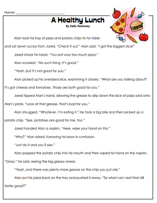 Nutrition Worksheets