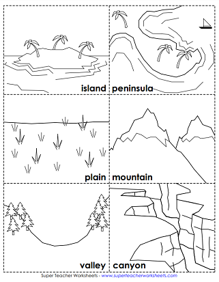 Landform - Easy Science  Landforms, Earth surface, Science flashcards