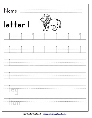 Alphabet Writing Worksheets (Printable)