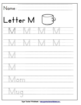 Alphabet Writing Worksheets