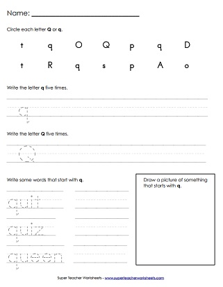 Alphabet Writing Worksheets (Printable)
