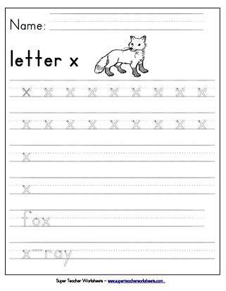 Alphabet Writing Worksheets (Printable)