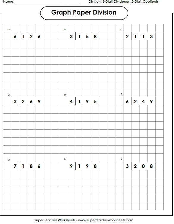 Division Worksheets