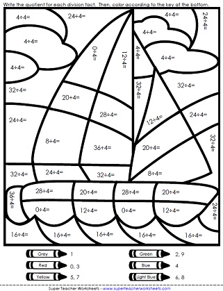 Division Worksheet