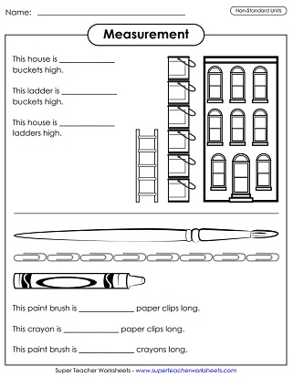 non standard linear measurement