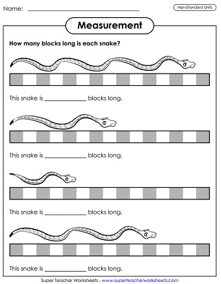 Measurement Worksheets