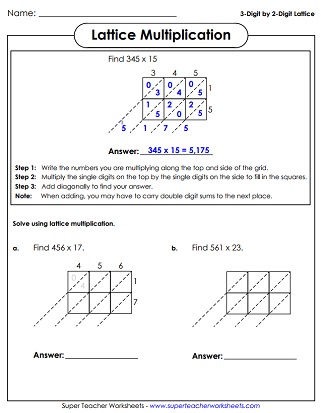 Multiplication Worksheets 3 Digits Times 2 Digits