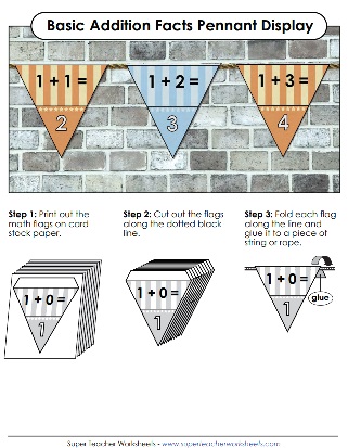 Classroom Pennant Worksheets