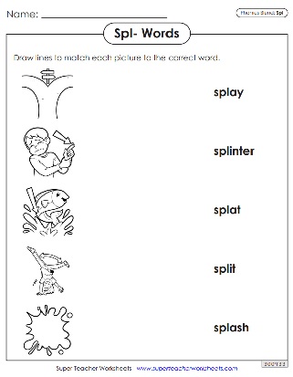 Matching SPL Blend Words