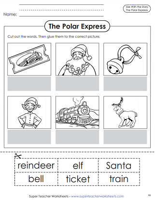 Polar Express - Matching Activity