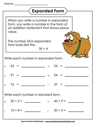 Place Value (Expanded Form)