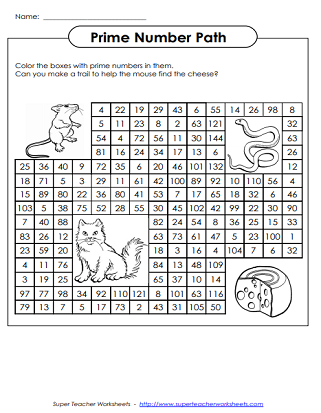 Free Printable Prime Number Chart