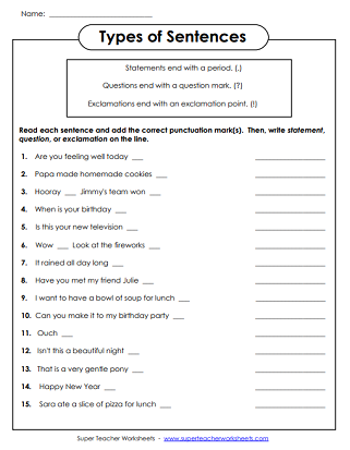 Punctuation Chart Pdf