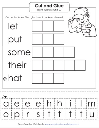 Sight Word Activity Sight Word Activity