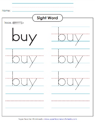 Trace and Write: Buy