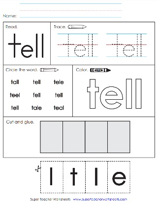 Snap Sight Word of the Day