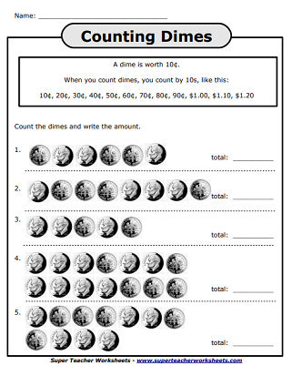 Skip Counting By 10s Printables